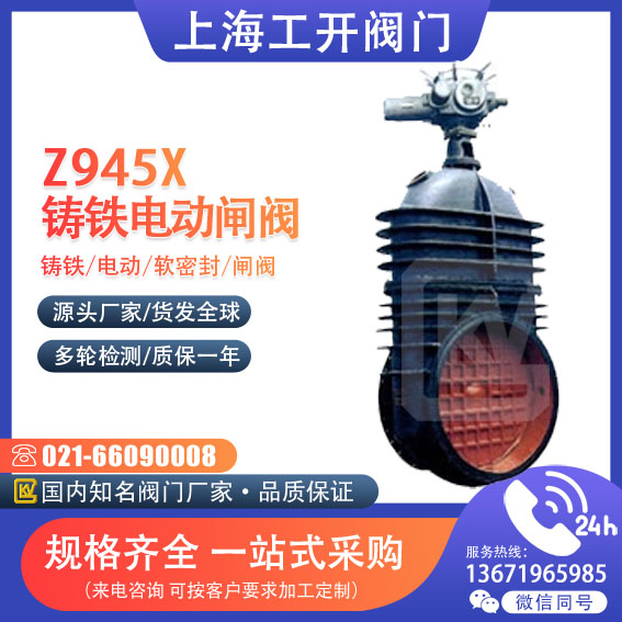 闸阀  电动暗杆软密封闸阀